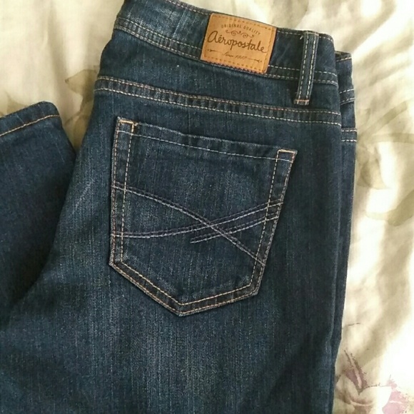 Aeropostale Chelsea Bootleg Jeans Size 0 Reg - Picture 6 of 6